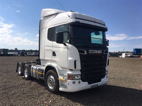 Used 2013 Scania R500 in excellent condition for sale. Great value. Truck comes with a RWC and a ...