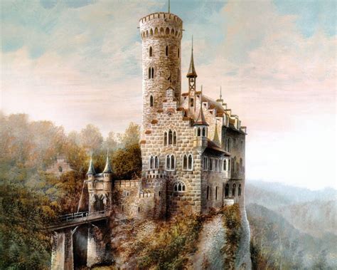 Pin by Sandy on Storybook Places and Faces | Castle painting, Fantasy ...