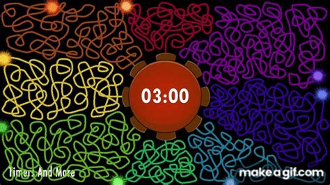 3 Minute Timer Bomb | 💣 Colored Wicks 💥 on Make a GIF