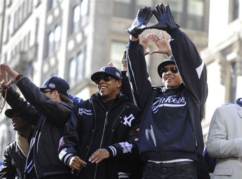 Jay-Z and A-Rod Participate in New York Yankees World Series Victory Parade + Jay and Bridget ...