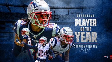 Stephon Gilmore named Associated Press 2019 NFL Defensive Player of the Year