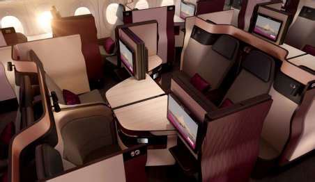 Qatar Airways First Class Suite - Qatar Airways Unveils New Qsuite Business Class Seats With ...