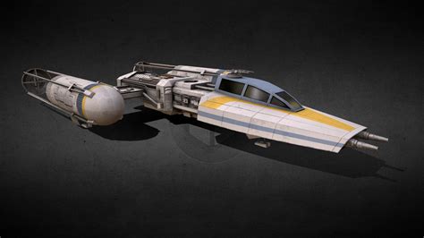 Star Wars Y-Wing Bomber - Download Free 3D model by LarsH. [f260b89] - Sketchfab