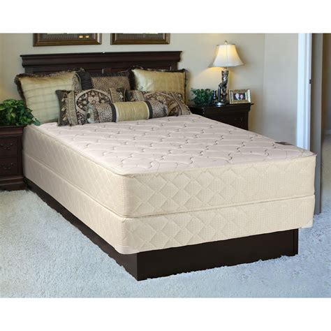 Dream Sleep Comfort Rest Gentle Firm Mattress set with Bed Frame Included - Orthopedic, Knit ...