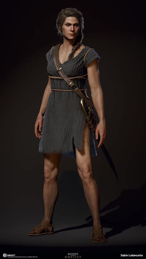 ArtStation - Kassandra Body, Sabin Lalancette | Warrior woman ...