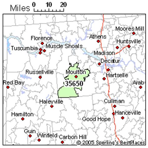 Best Place to Live in Moulton (zip 35650), Alabama