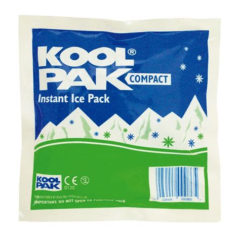 Koolpak Compact Instant Ice Pack Single Use - Single - Elite Direct Pharma