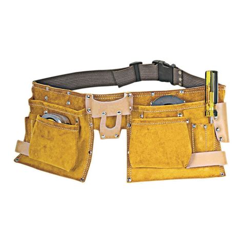 Carpenter's Leather Tool Belt