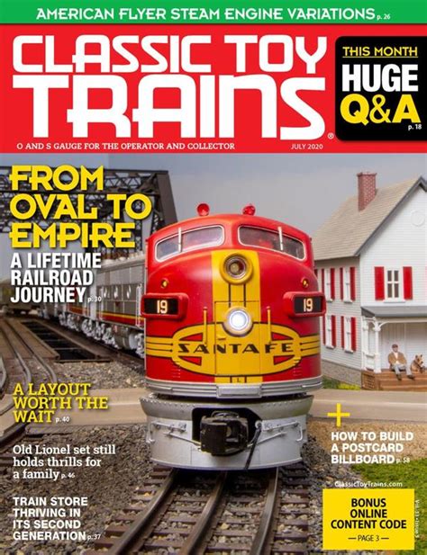 Classic Toy Trains Magazine | TopMags