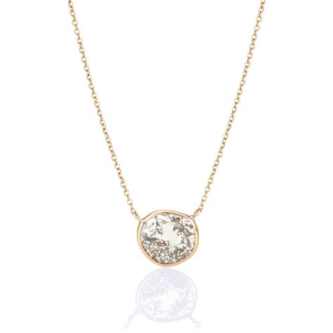 Diamond Slice Necklace | Marjorie Victor Jewelry