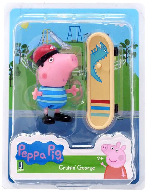 Peppa Pig Cruisin George Mini Figure Jazwares - ToyWiz