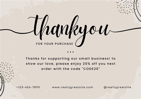 Printable, Customizable Thank You Card Templates Canva, 40% OFF