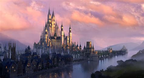 Castle artwork for Maleficent by Emmanuel Shiu | Paesaggi, Architettura storica, Architettura