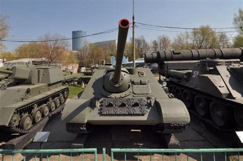 Soviet tank destroyer SU-85 - Moscow