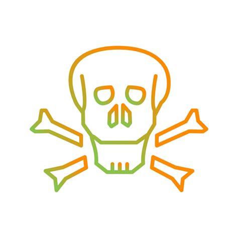 Pirate Skull Vector Icon 16985796 Vector Art at Vecteezy