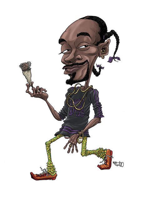 Snoop Dogg Cartoon Drawing