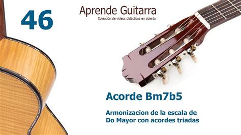 Aprende Guitarra 46 - Acorde Bm7b5 (acorde semidisminuido) - YouTube