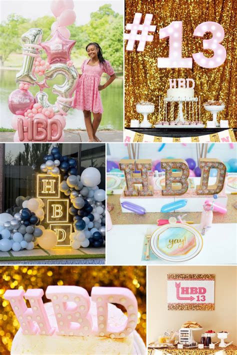 Unique 13th Birthday Party Ideas Your Just-Turned Teenager Will Love ...