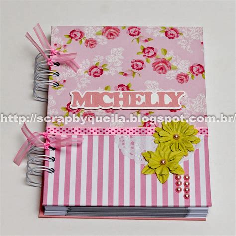 Queila Schineider Scrapbooking e Arte em Papel | Cadernos decorados ...