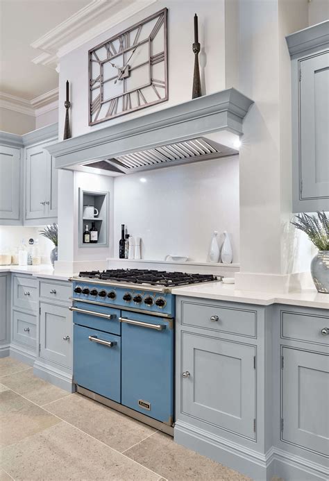 Light Blue Kitchen | Blue kitchen decor, Light blue kitchens, Grey blue ...