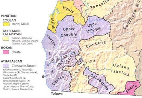 Oregon Native American Tribes Map - vrogue.co
