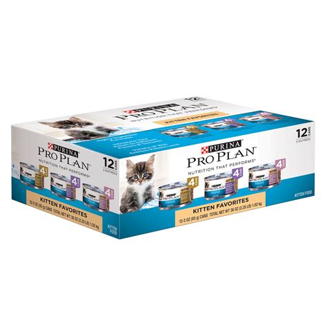 Purina Pro Plan Focus Kitten Wet Cat Food - High-Protein, With Vitamins ...