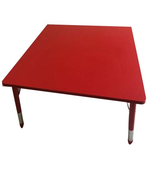 Rectangular Red Teak Wood Table at Rs 6000 in Gurgaon | ID: 25574289791