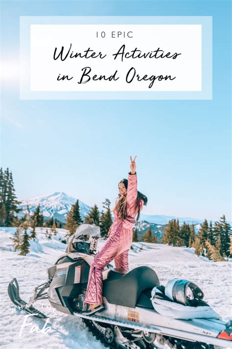 10 EPIC Winter Activities in Bend Oregon