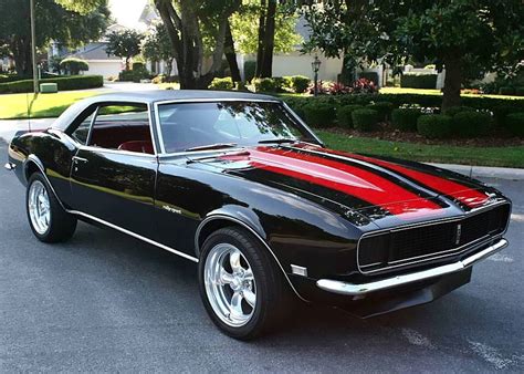 Black and Red | Classic cars muscle, Muscle cars, Camaro