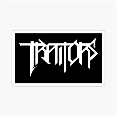 "Traitors" Sticker for Sale by oliviac113 | Redbubble