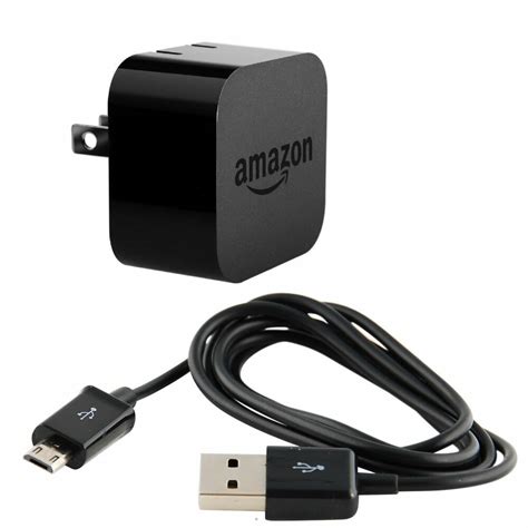 Amazon Kindle Fire HD 9W Powerfast AC USB Adapter Wall Charger + Micro USB Cable | eBay