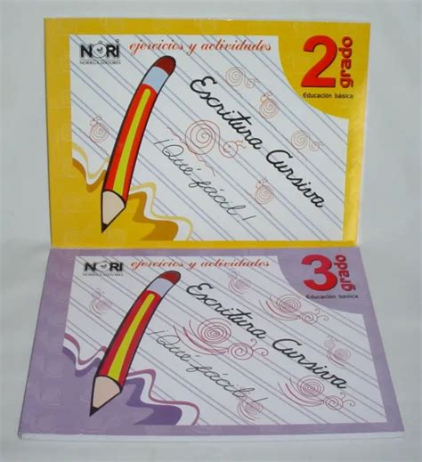 2X GUIAS CALIGRAFIA Escritura Cursiva / Calligraphy Cursive Handwriting ...