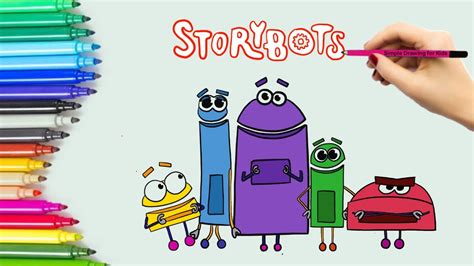 Beep Coloring Pages - Free Ask the StoryBots Coloring Pages Printables