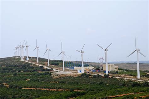 Wind turbine farm | Wind turbine farm Tunisia. Photo: © Dana… | Flickr