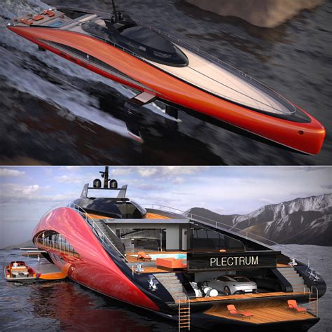 Lazzarini's 'PLECTRUM' Superyacht Has Massive Hydrofoil Wings That Let it Glide Above Water ...