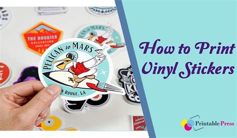 How to Print Vinyl Stickers