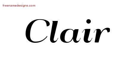 clair Archives - Free Name Designs