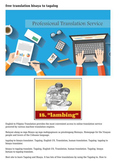 (PDF) free translation bisaya to tagalog - TranslateZilla.com · free ...