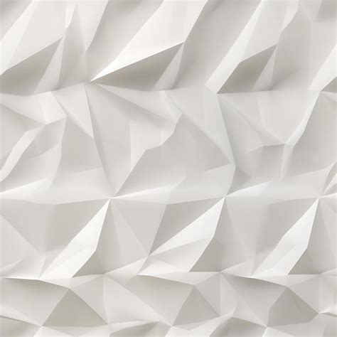 Premium AI Image | A white abstract background with a white geometric pattern.