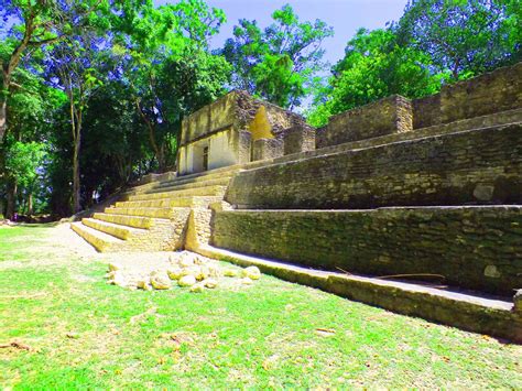 A Journey of 10,000 Miles to Antarctica: Cahal Pech Archaeological Reserve, San Ignacio Belize