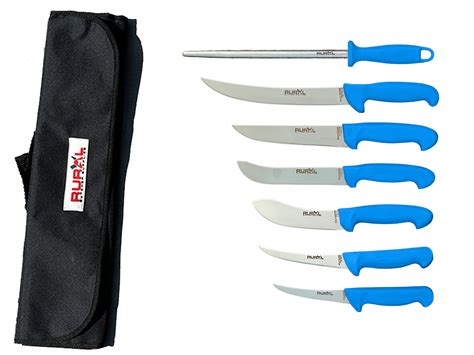 7PC Professional Butchers Knife Set – Rural Butcher Supplies