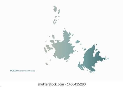 Dokdo Map Vector Map Dokdo Island Stock Vector (Royalty Free ...