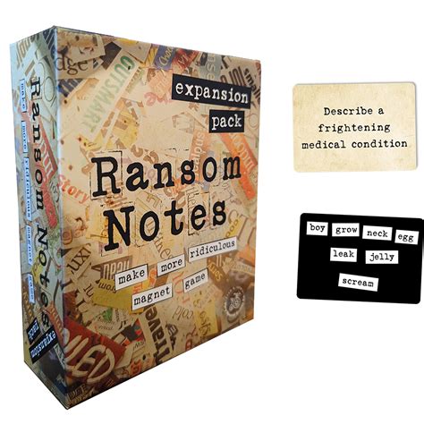 Ransom Notes: Expansion Pack – Very Special Games