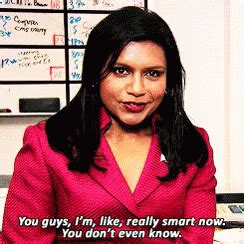 Genius GIF – The Office Kelly Kapoor Smart – discover and share GIFs