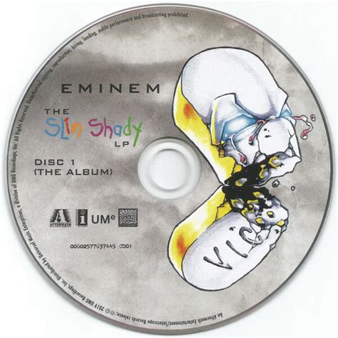 The slim shady lp by Eminem, CD with blancamusic - Ref:122126151