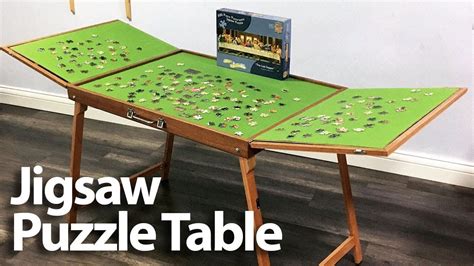 Jigsaw Puzzle Table Diy Puzzles, Wooden Puzzles, Jigsaw Puzzles, Jigsaw ...