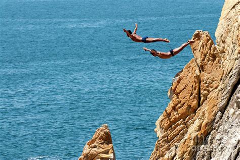 Famous cliff diver of Acapulco Mexico Photograph by Anthony Totah ...