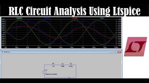 RLC circuit analysis using LTSPICE software | Transient analysis RLC circuit | LTspice Series ...