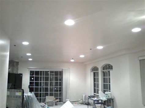 Installing Recessed Led Lighting In Finished Ceiling With Insulation ...