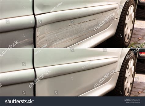 Photo Car Dent Repair Before After Stock Photo 1475628893 | Shutterstock